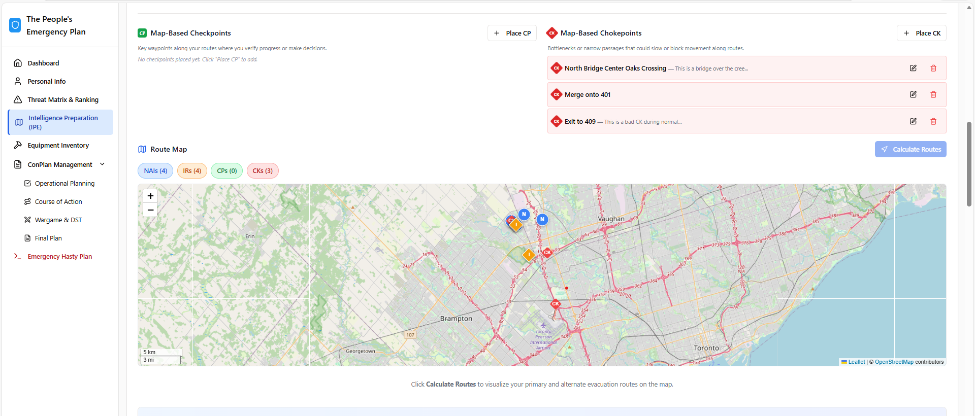 Emergency Forward Control Point The People's Emergency Plan | Civilian Emergency Planning Workbook + WebApp